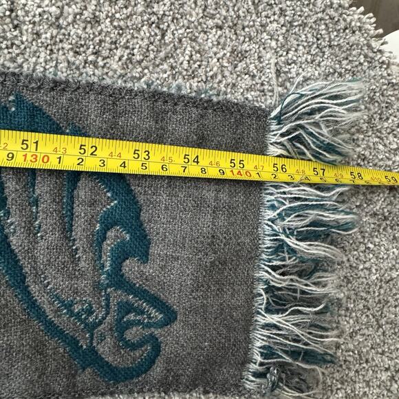 Philadelphia Eagles NFL FOCO Big Logo Reversible Scarf Winter - Picture 3 of 7